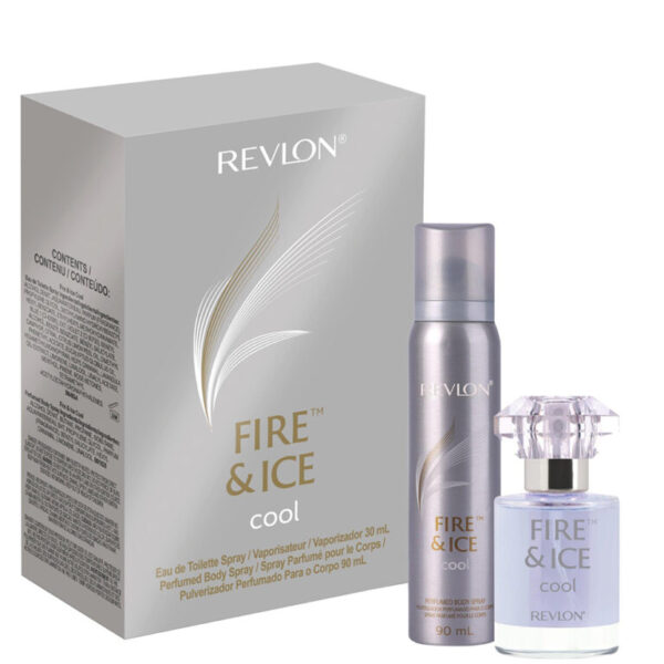 Revlon Fire & Ice Cool Eau de Toilette Spray 30ml Set
