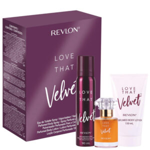 Revlon Love That Velvet Eau de Toilette Spray 30ml Set
